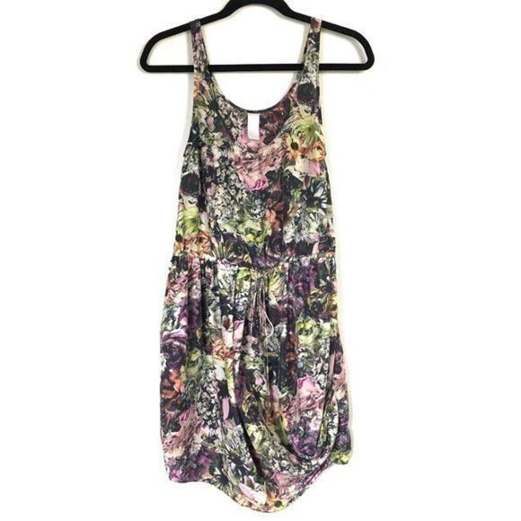 Zimmermann Mini Dress Silk Floral Brand Size 0 US 4 - Picture 1 of 14